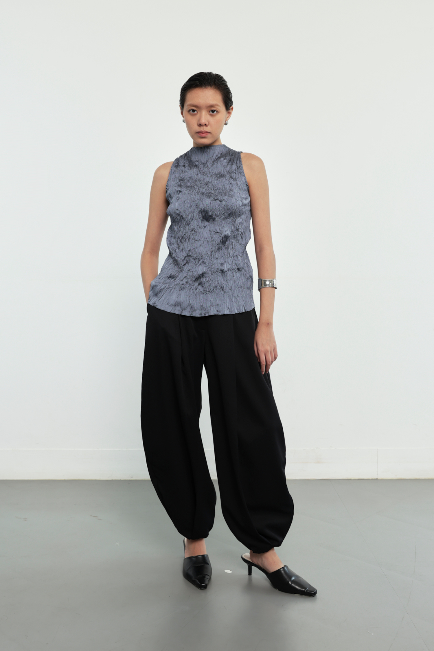 Liev Top - Steel Blue