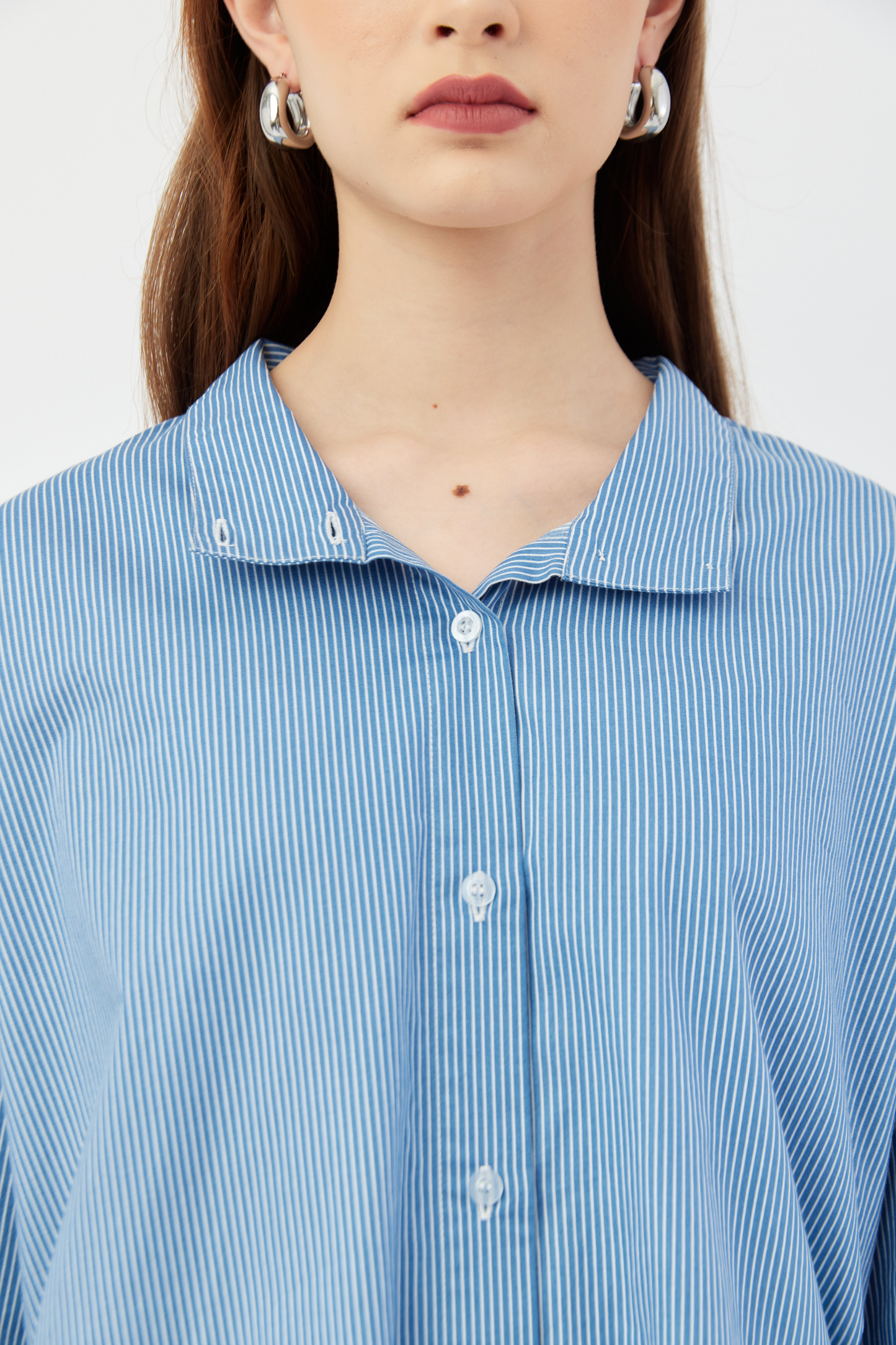Juno Top - Blue Stripes