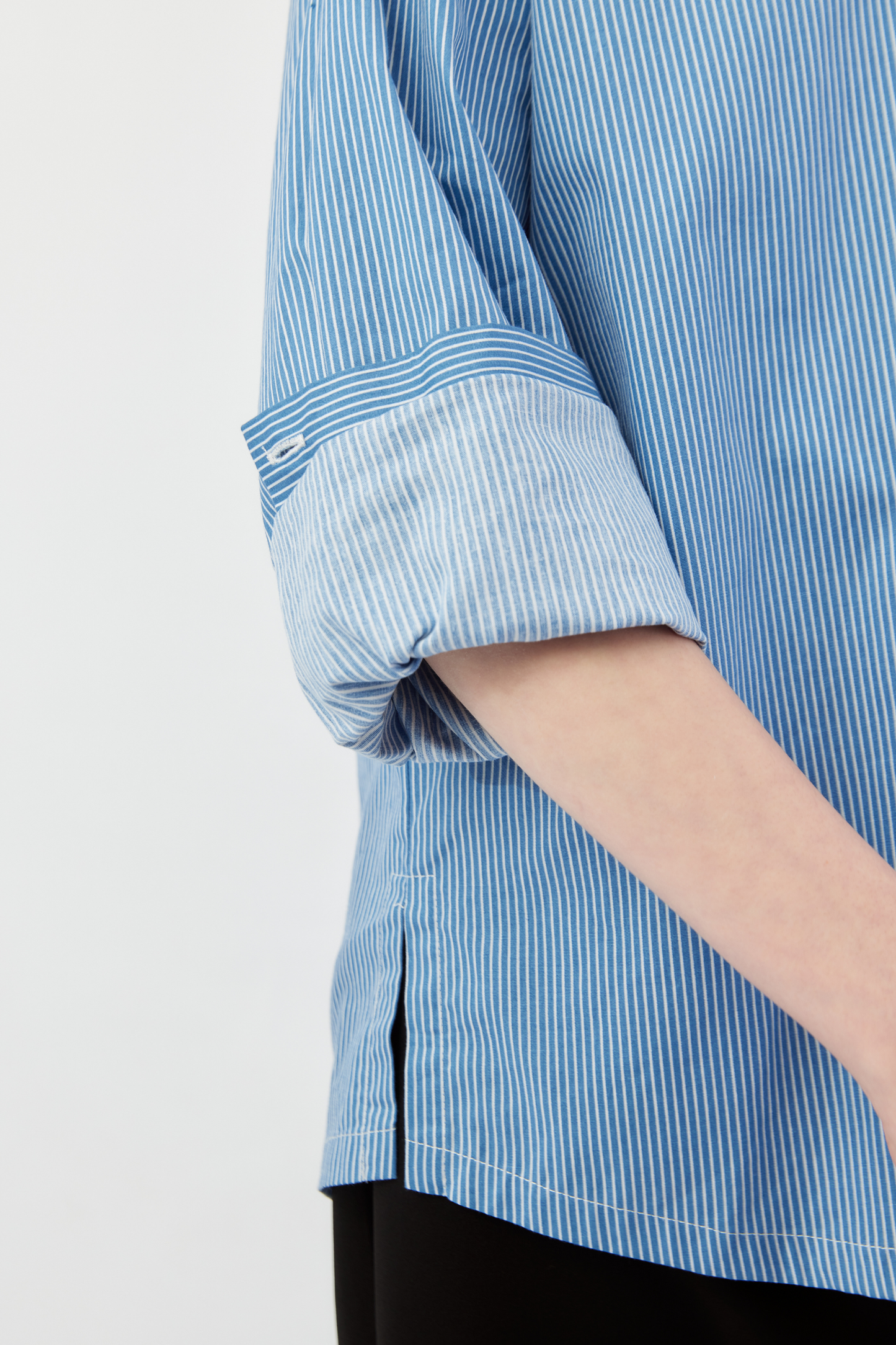 Juno Top - Blue Stripes