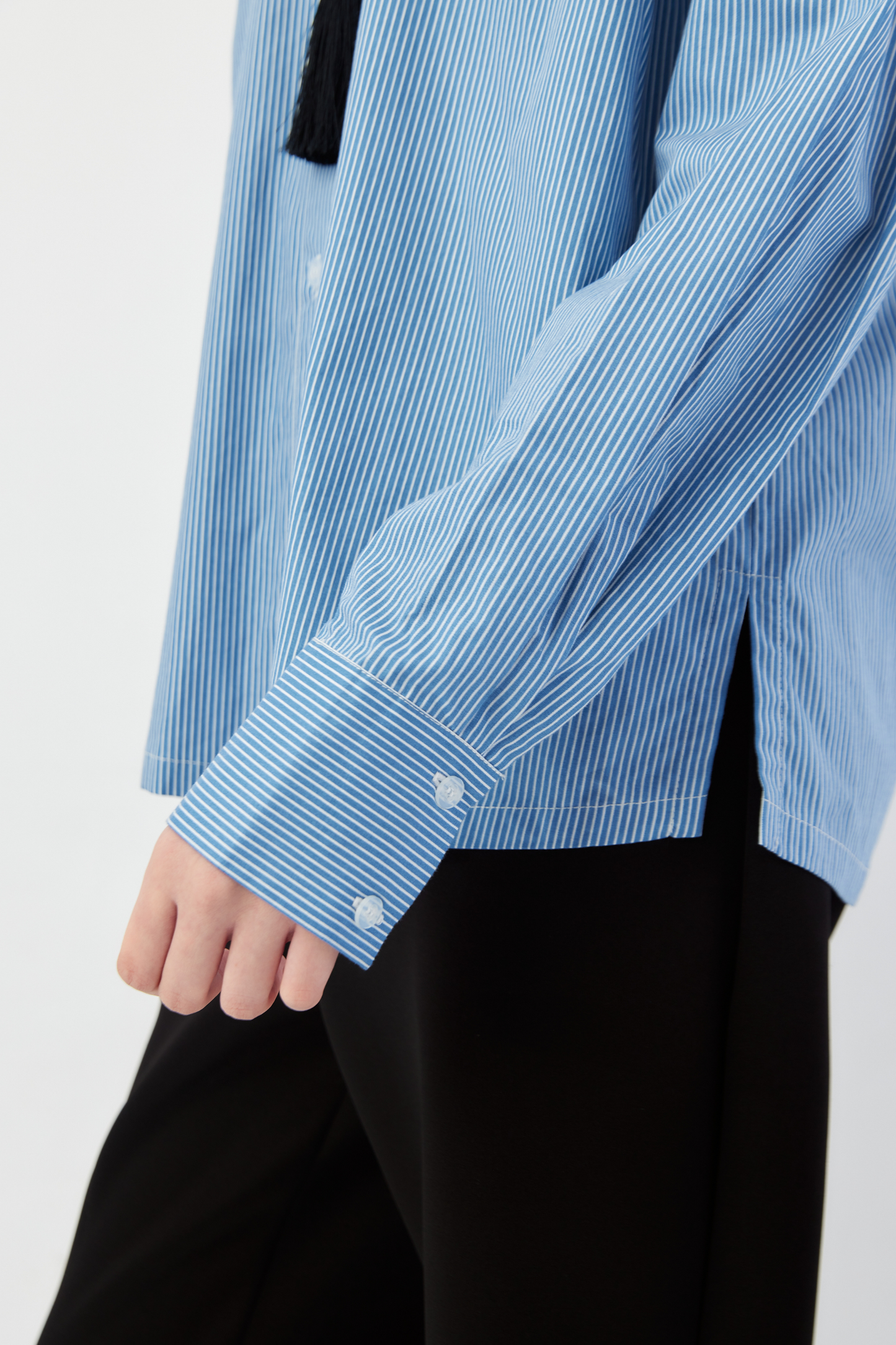 Juno Top - Blue Stripes