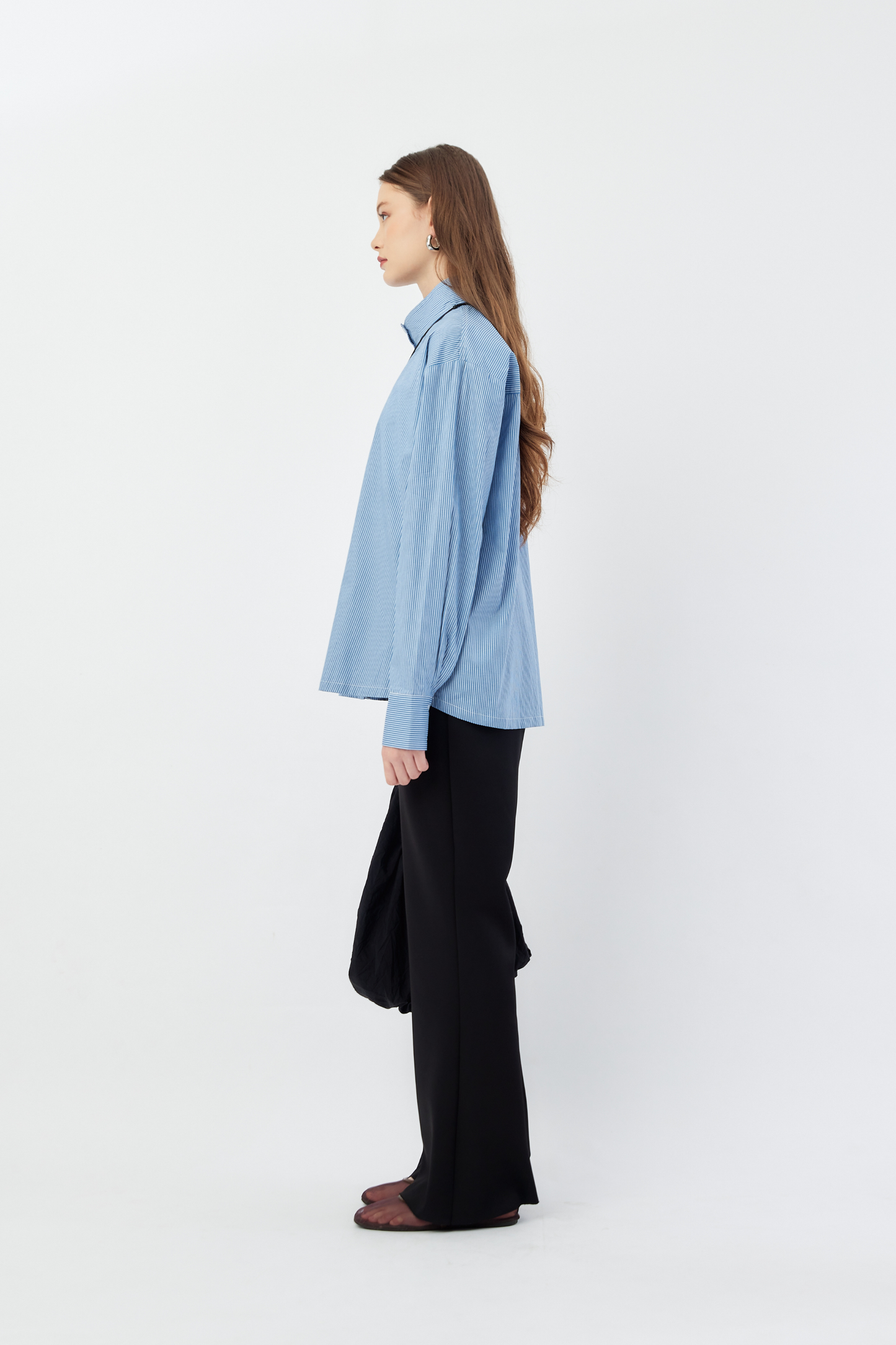 Juno Top - Blue Stripes