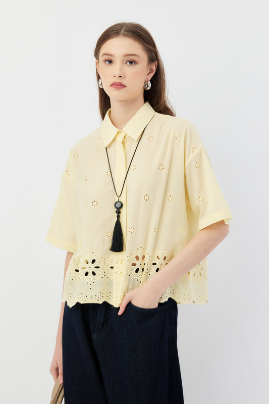 Phoebe Top - Butter
