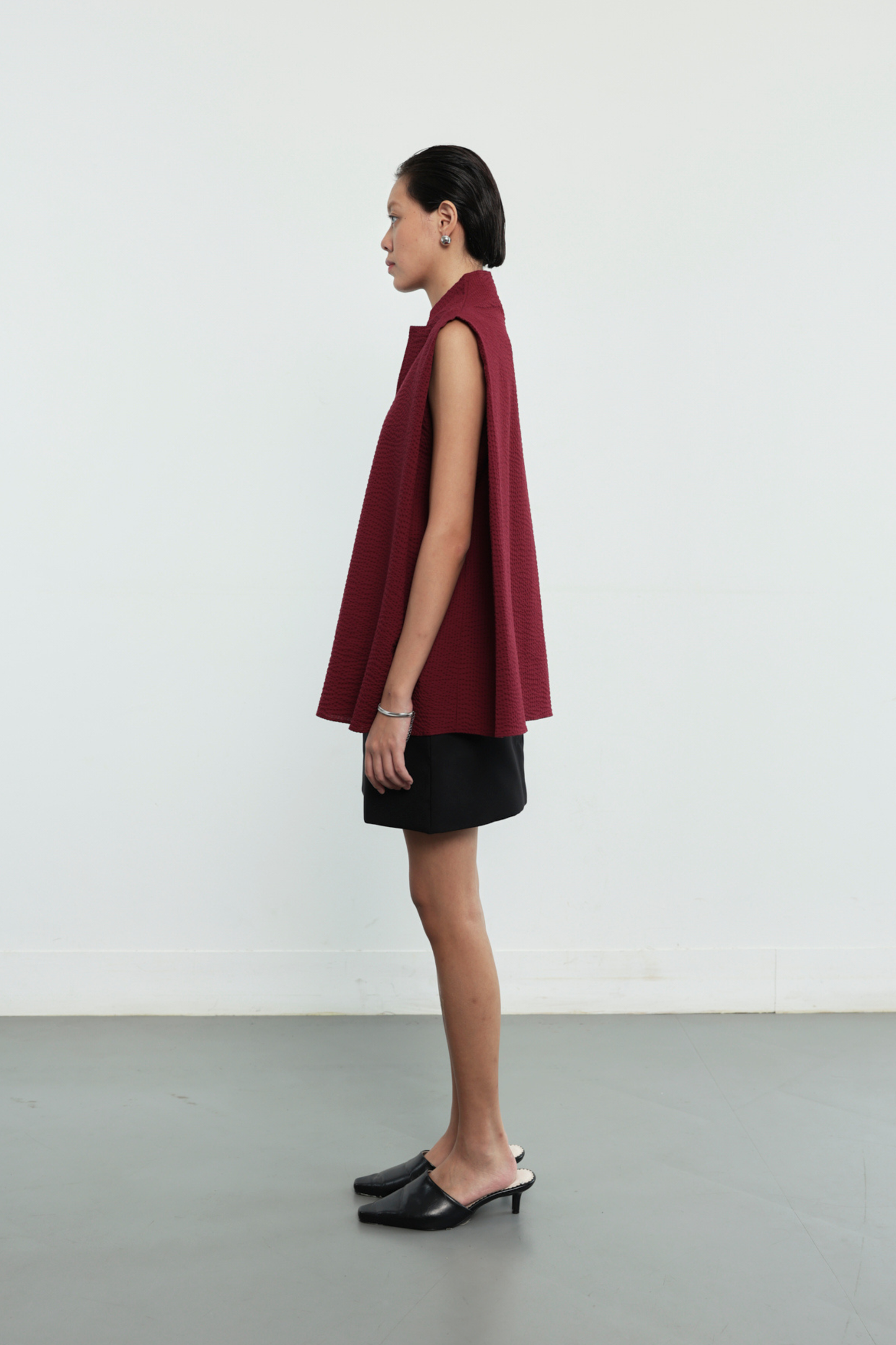 Camille Top - Maroon