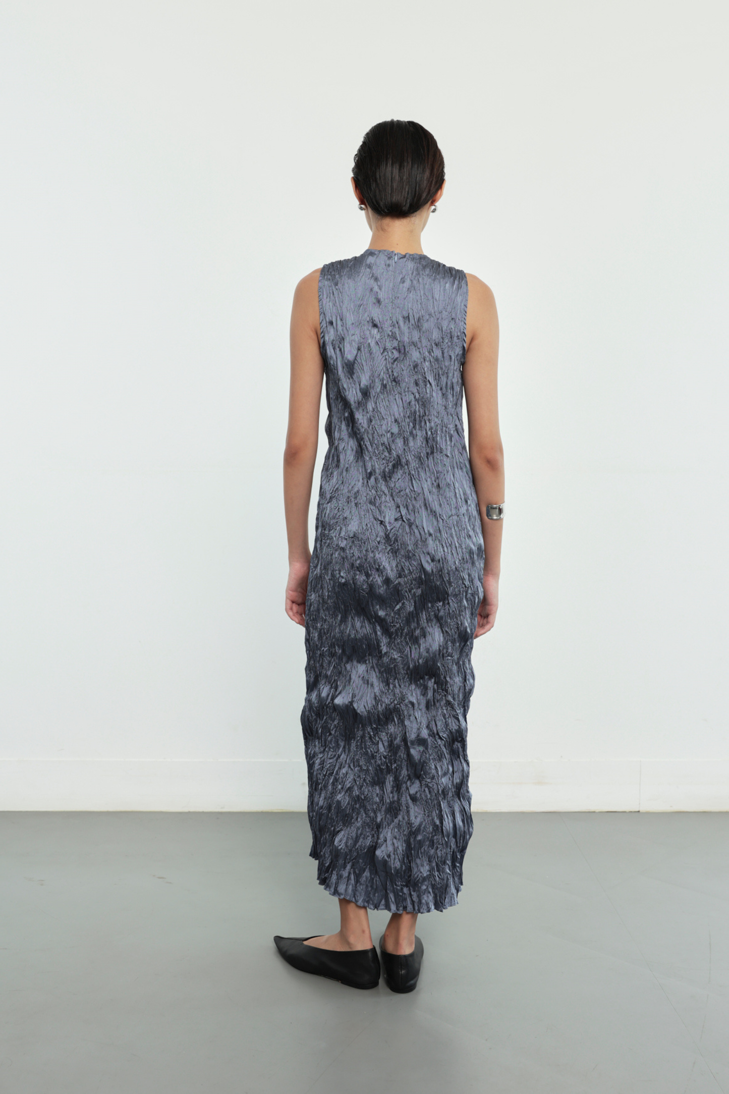 Cecille Dress - Steel Blue