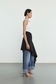 (PO) Fringe Scarf - Black