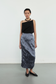 Thea Skirt - Steel Blue