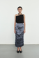 Thea Skirt - Steel Blue