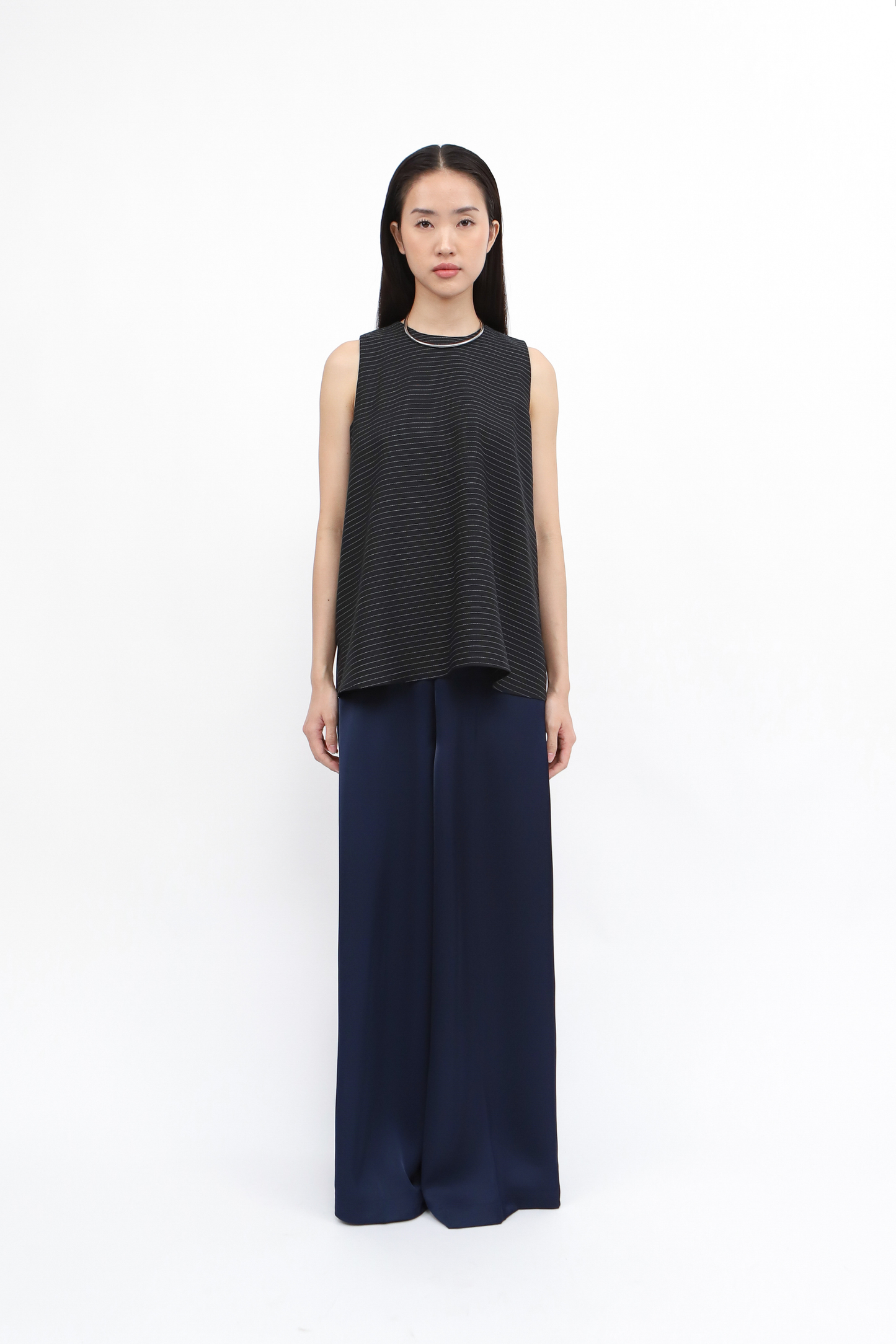 Bryce Top - Black Stripes