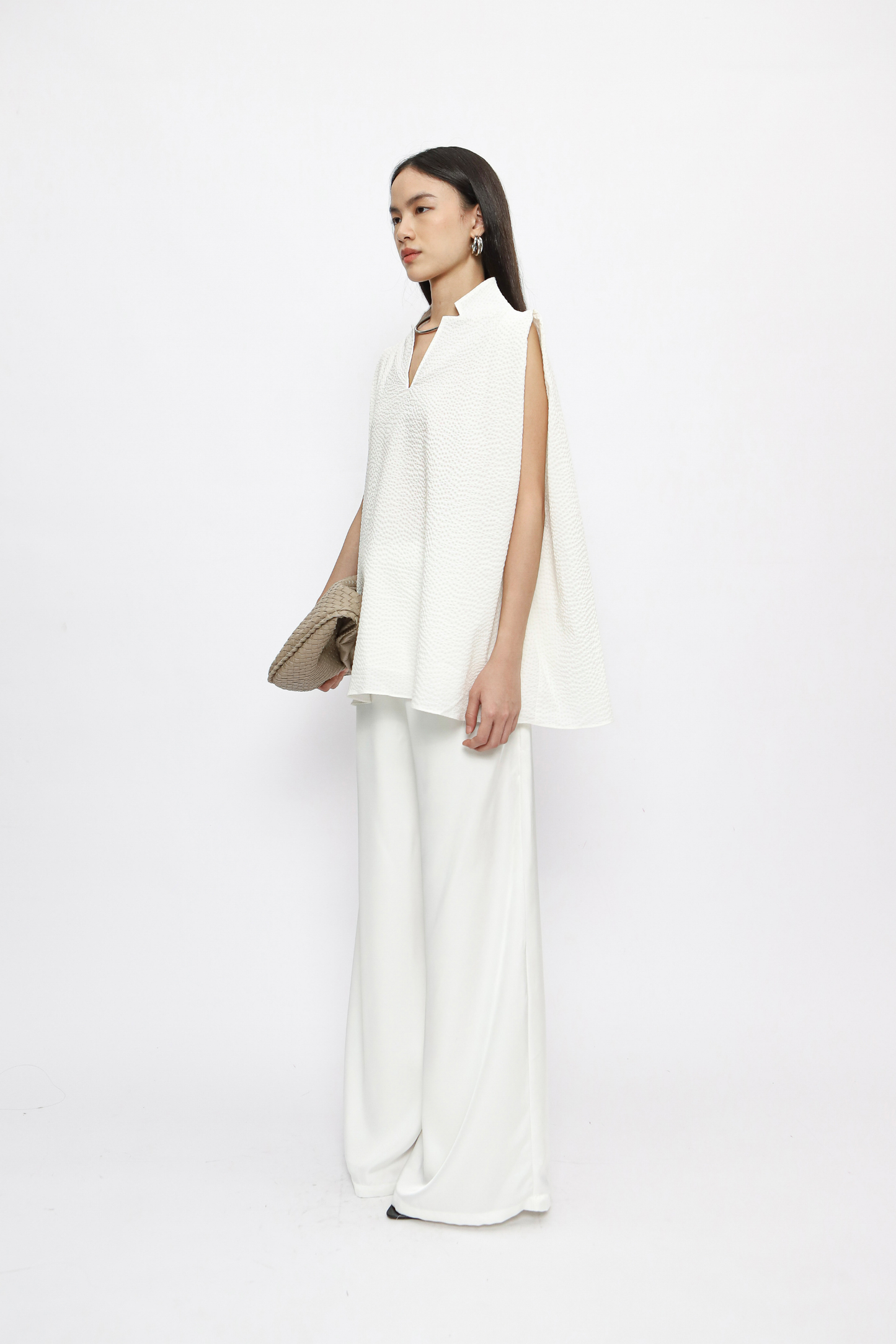 Camille Top - Broken White