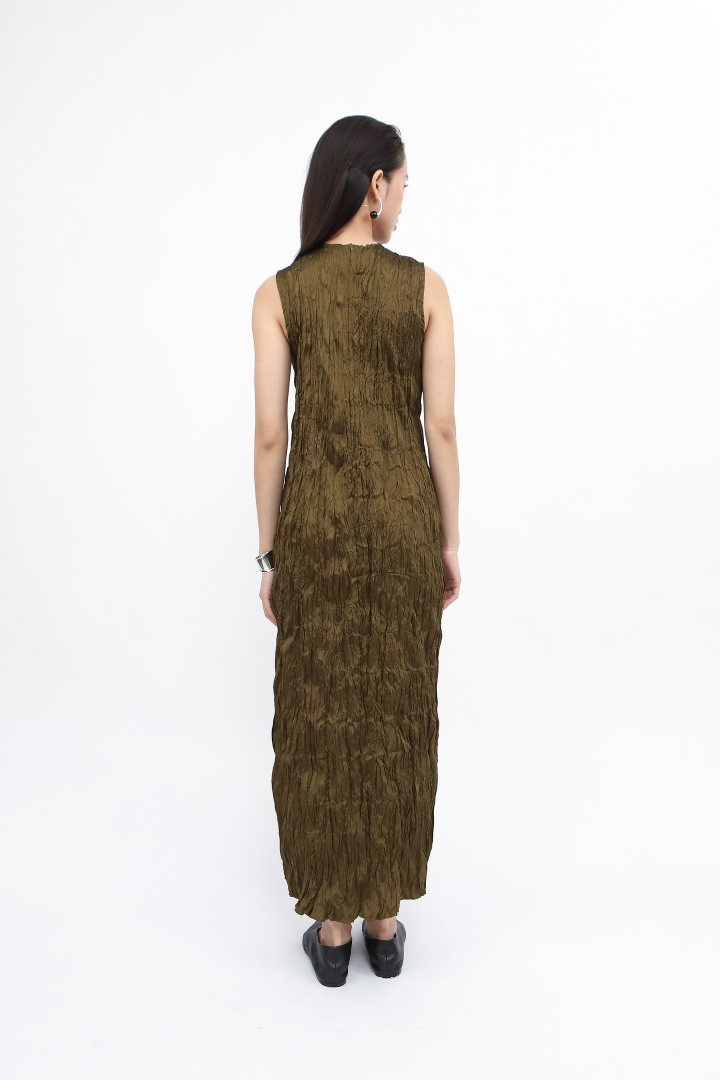 Cecille Dress - Dark Olive