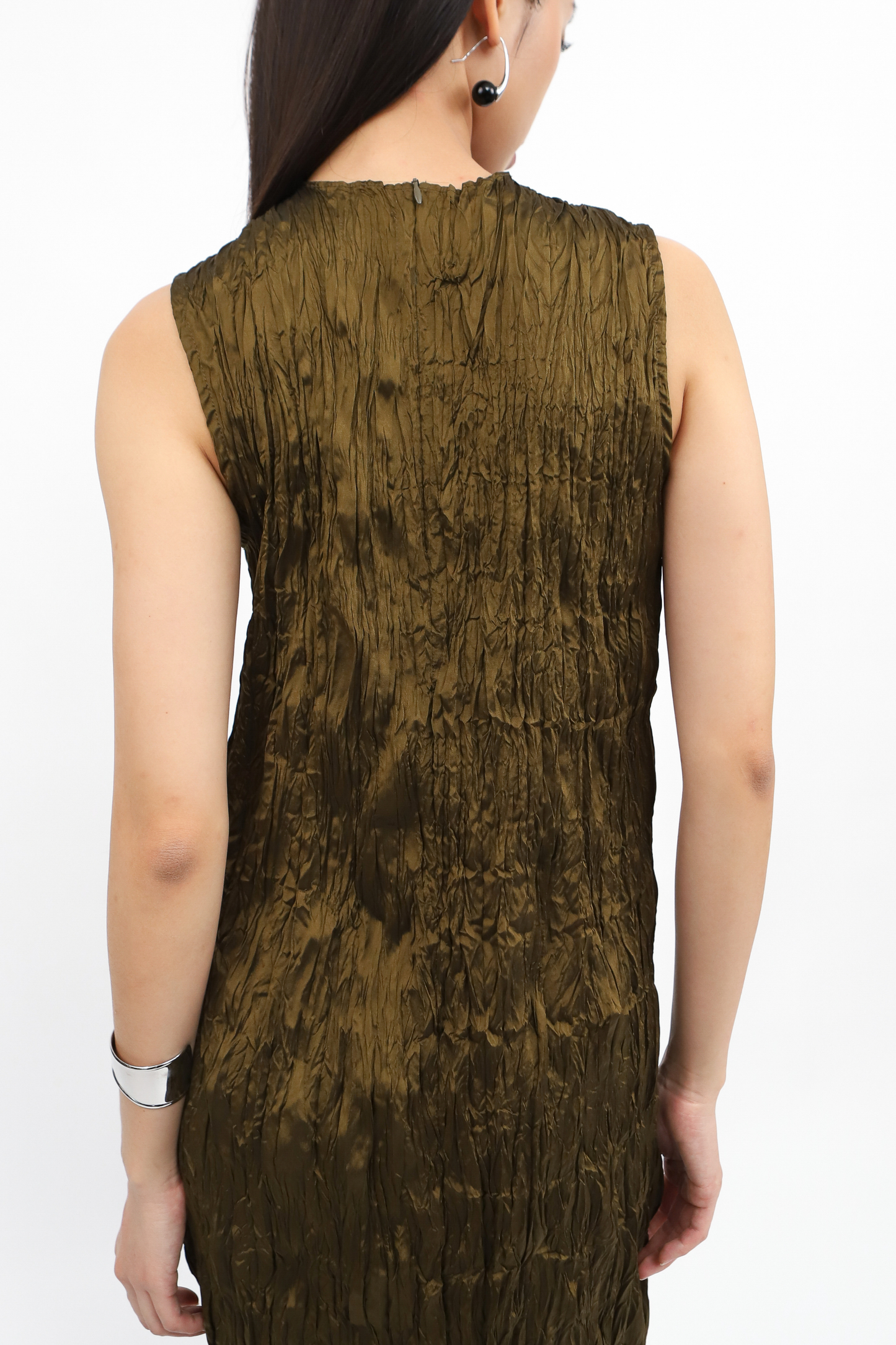 Cecille Dress - Dark Olive