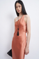 Celie Dress - Coral