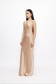 (PO) Celie Dress w Beads - Champagne