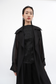 Claire Long Outer - Black