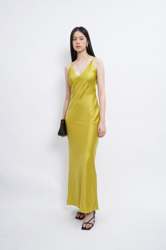 Clea Dress - Lime