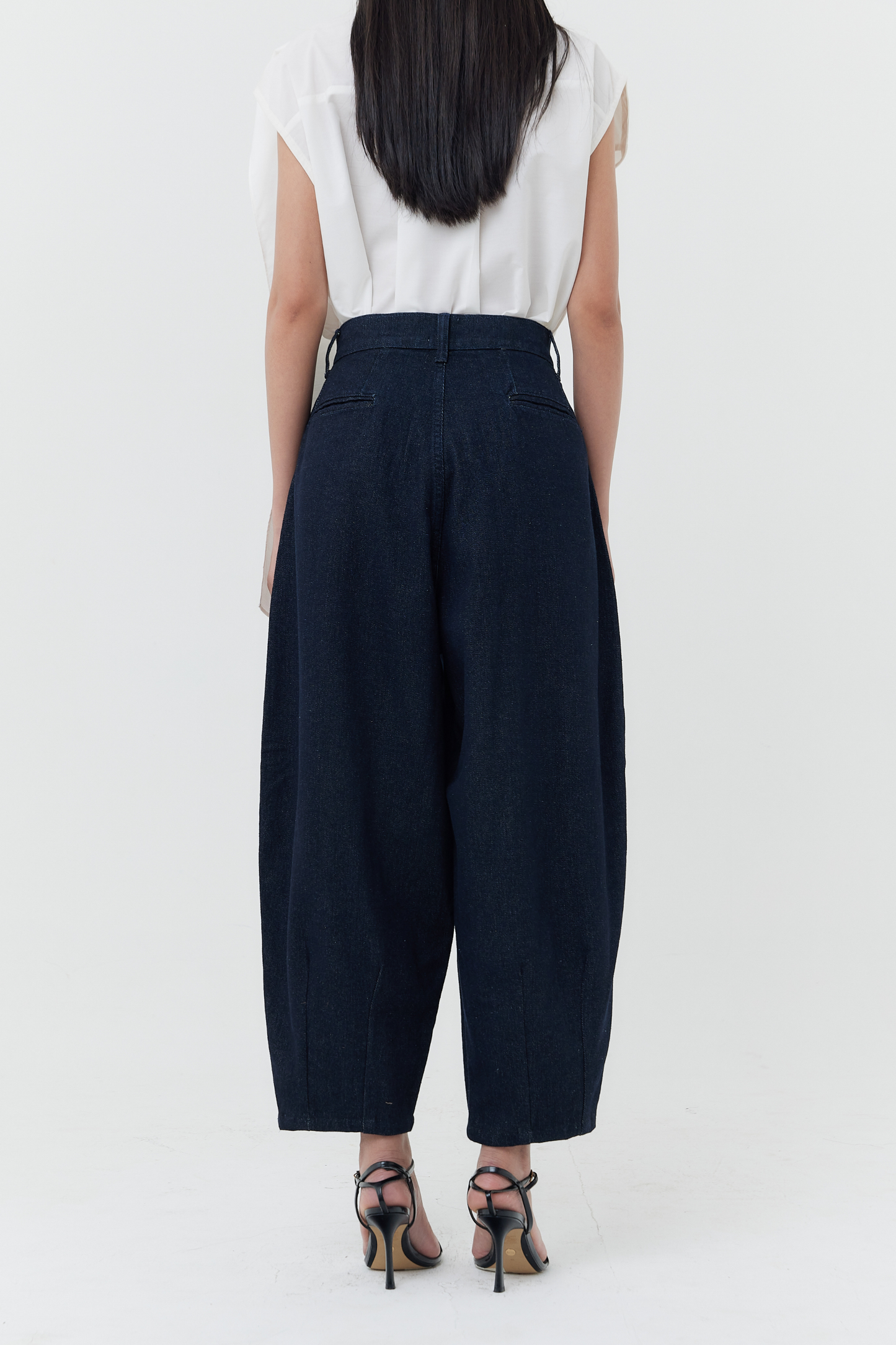 Dome Denim Trousers - Deep Blue