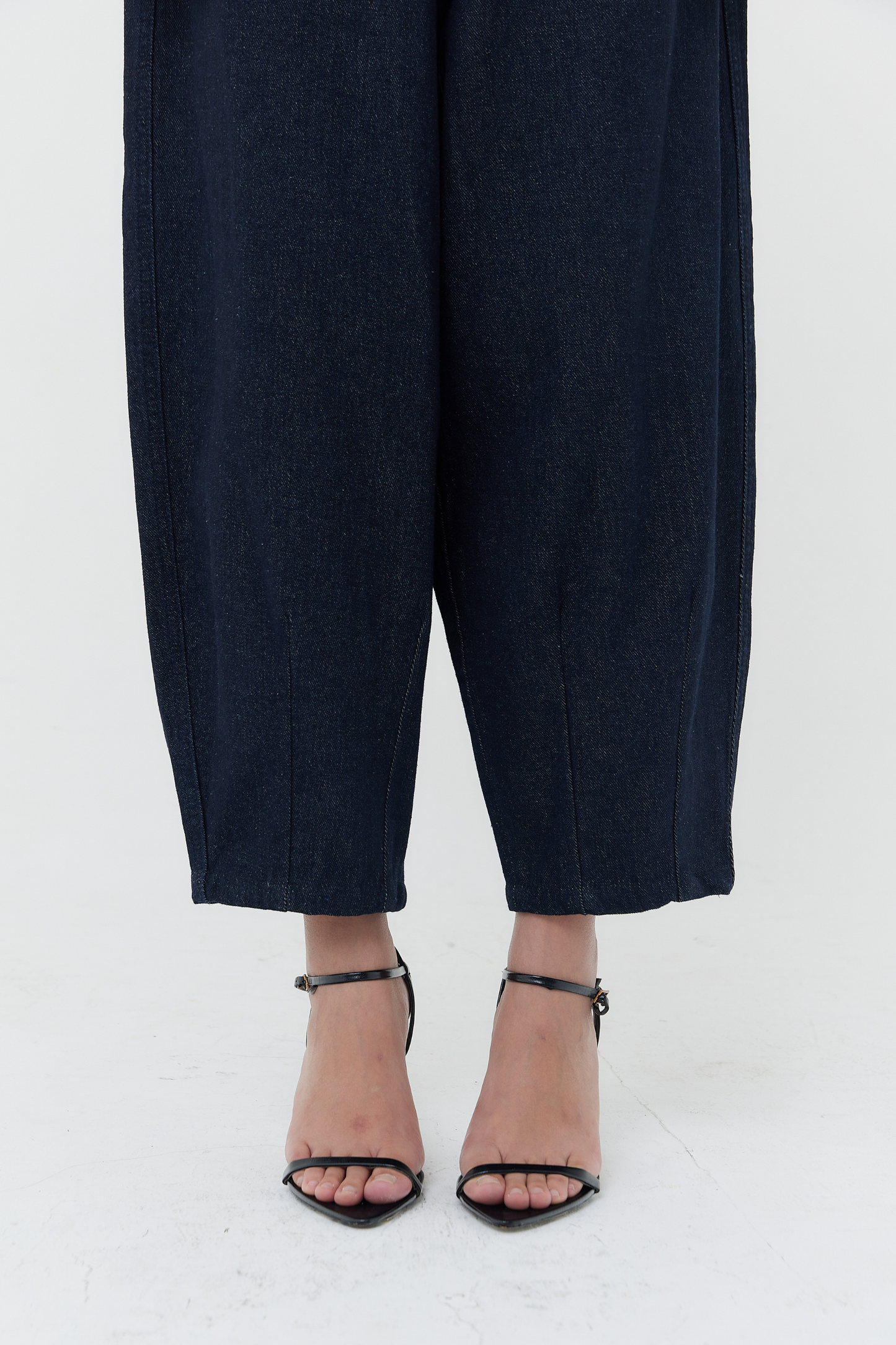 Dome Denim Trousers - Deep Blue
