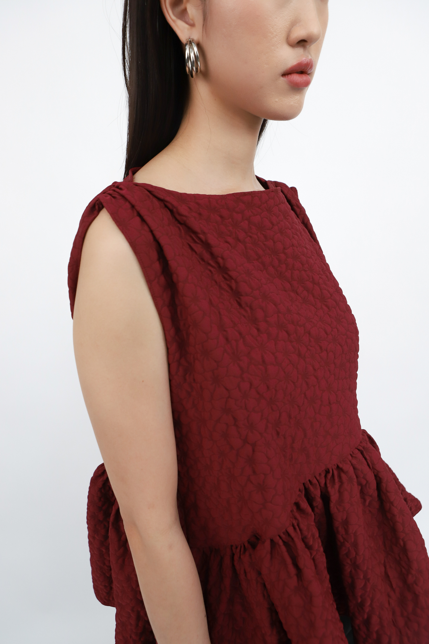Florence Top - Maroon