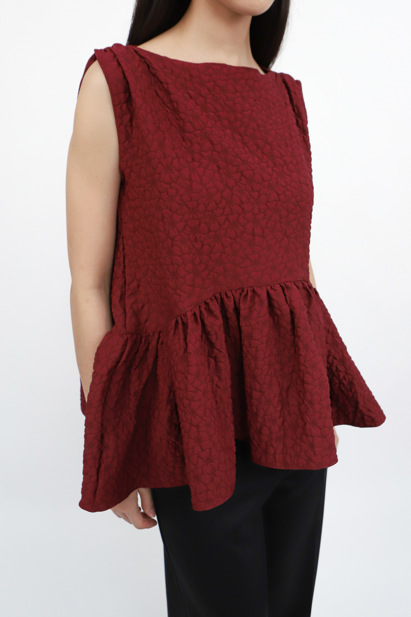 Florence Top - Maroon