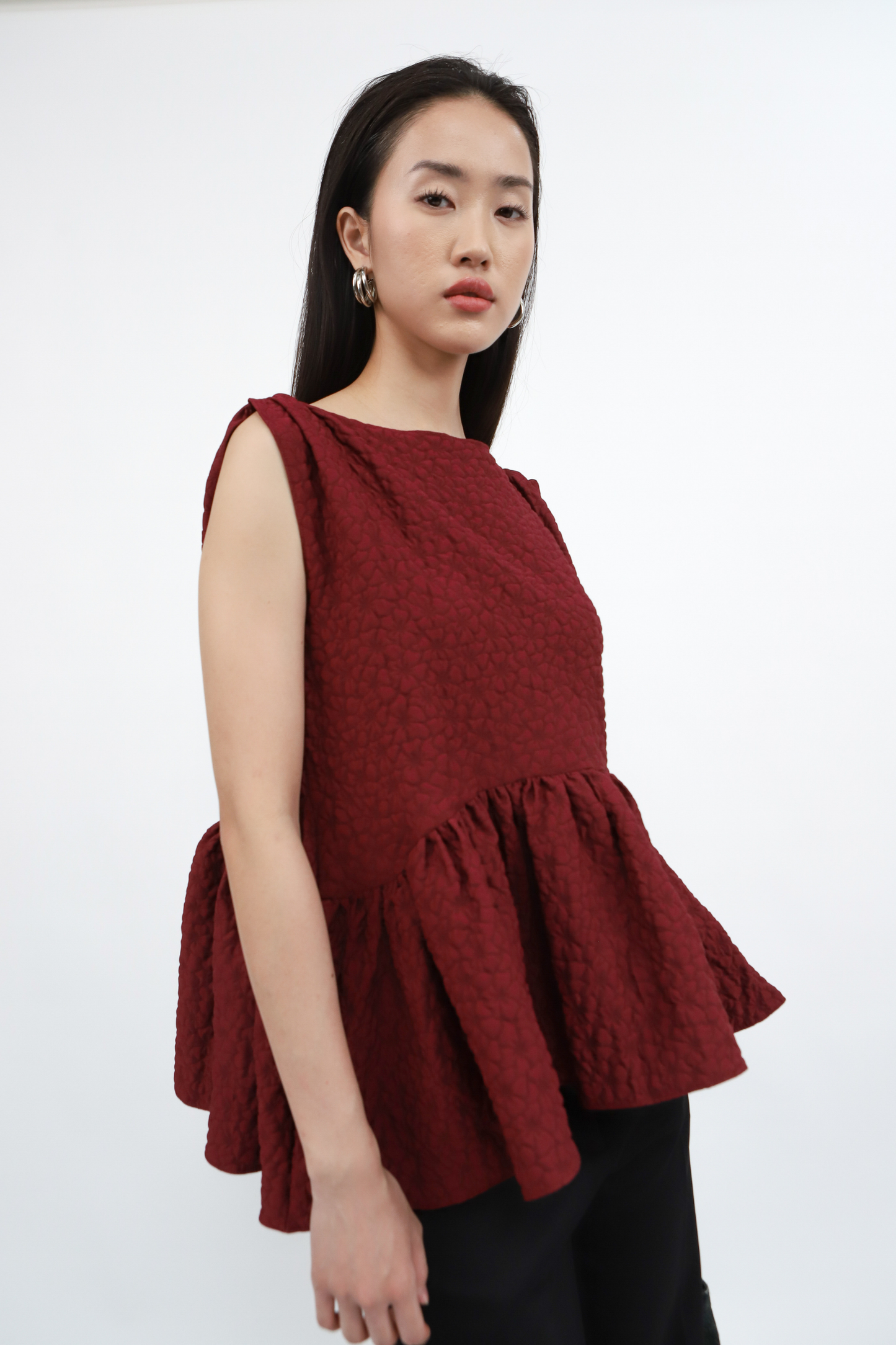 Florence Top - Maroon