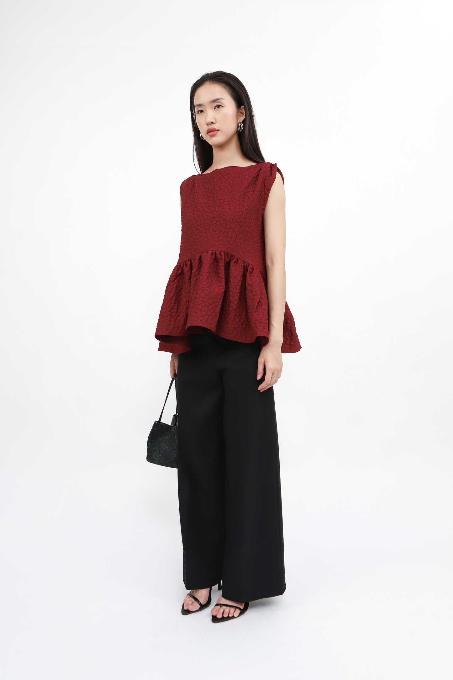 Florence Top - Maroon