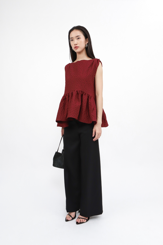 Florence Top - Maroon