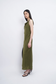 Gracie Dress - Moss Green