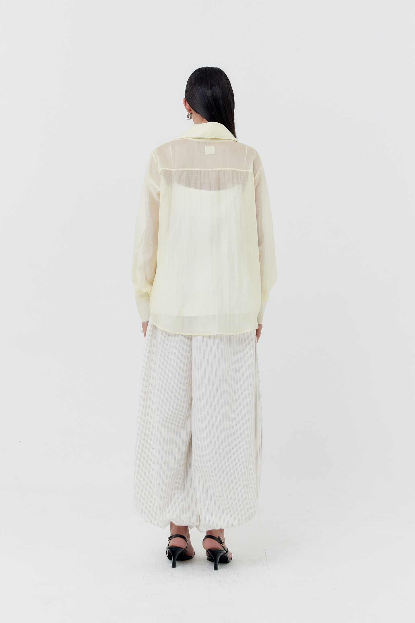 Harra Glass Shirt - Butter
