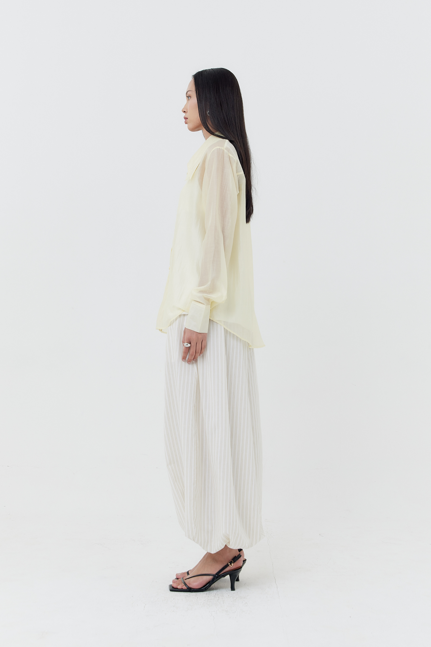 Harra Glass Shirt - Butter