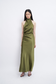 Iris Dress - Moss Green