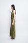 Iris Dress - Moss Green