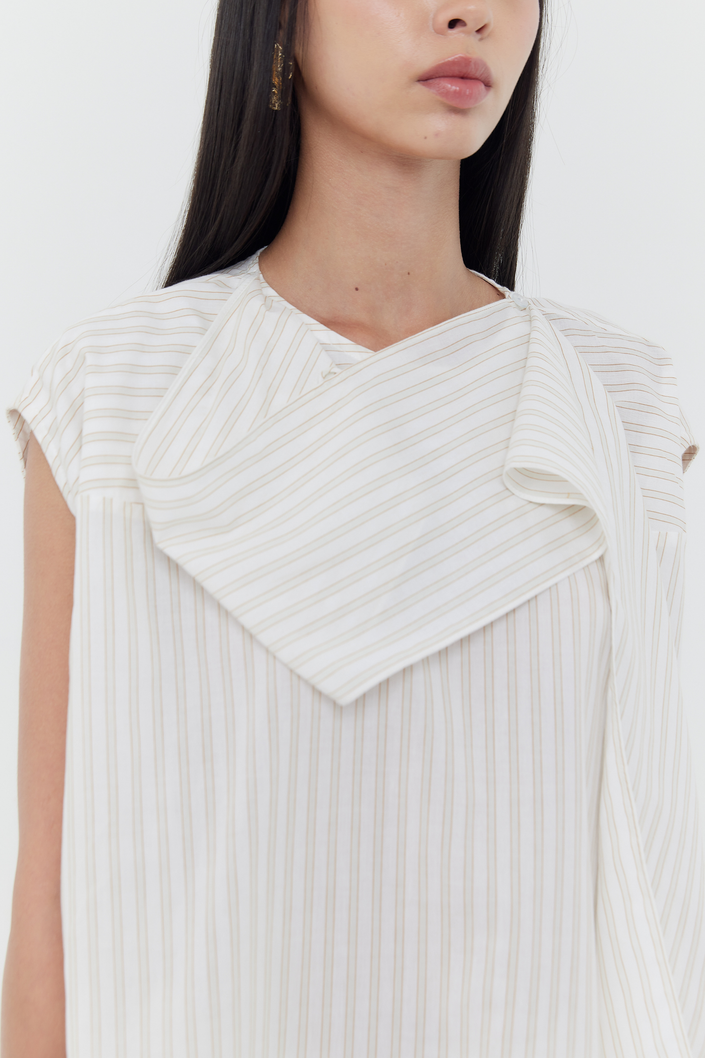 Irrula Top - Neutral Stripes