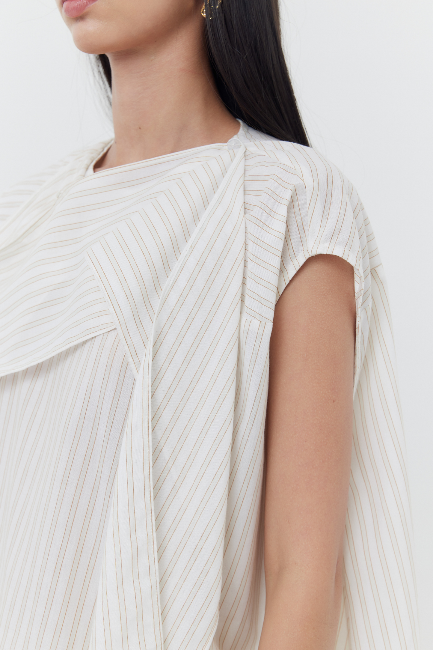Irrula Top - Neutral Stripes