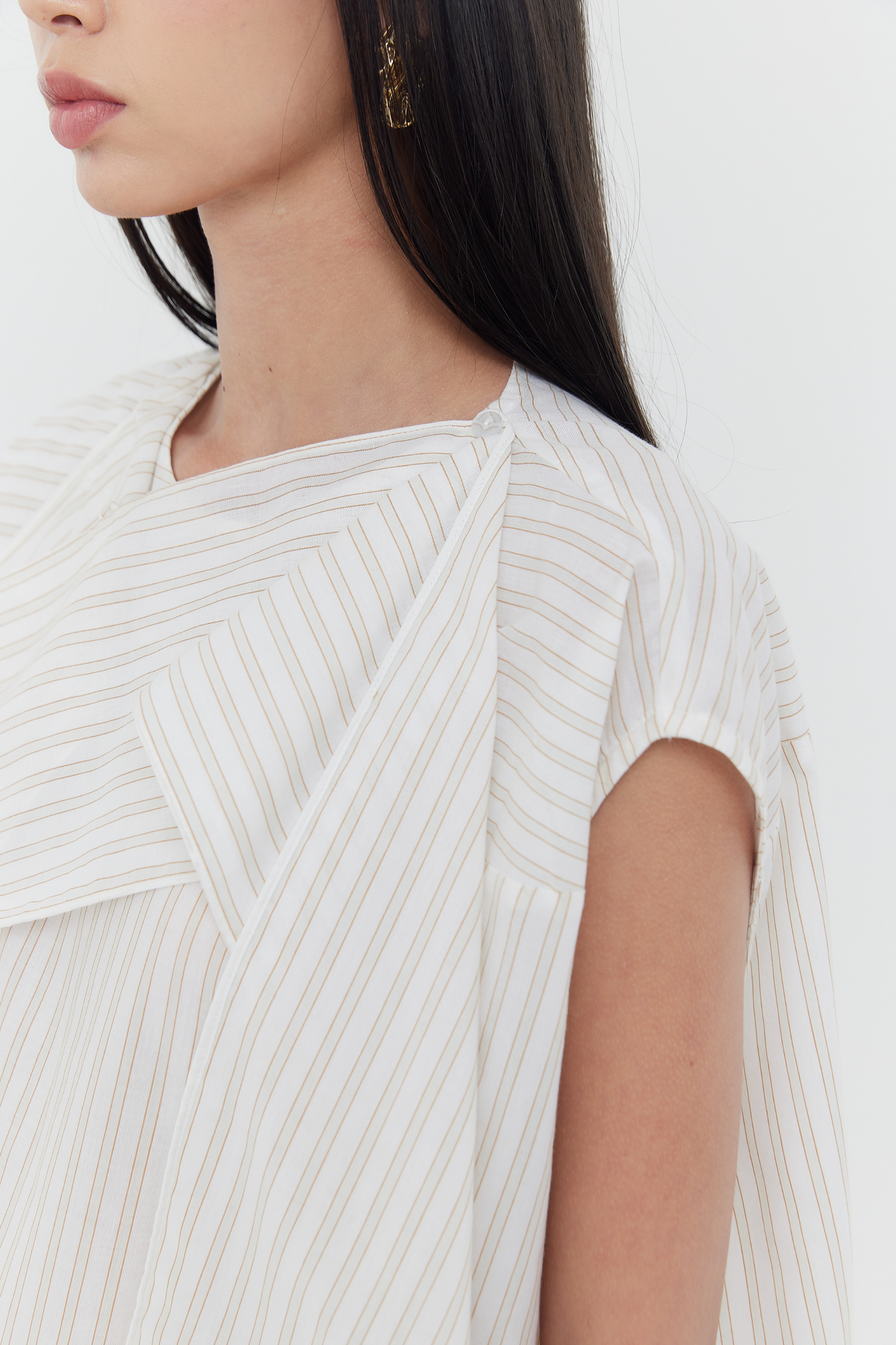 Irrula Top - Neutral Stripes