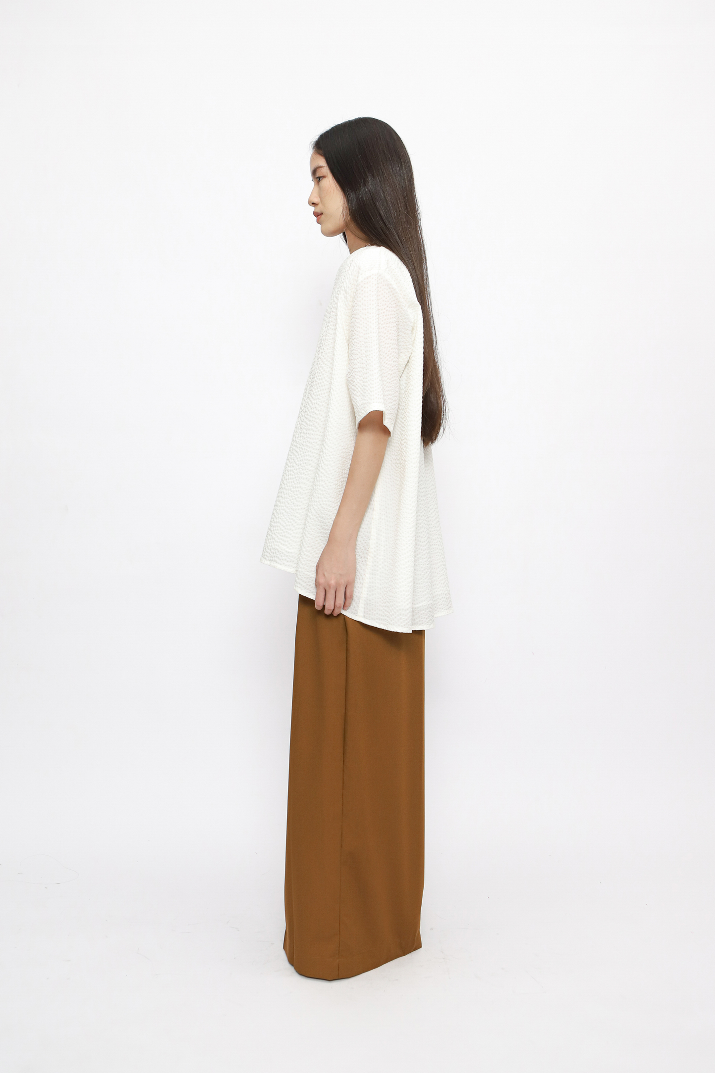 Jee Top Textured - Broken White