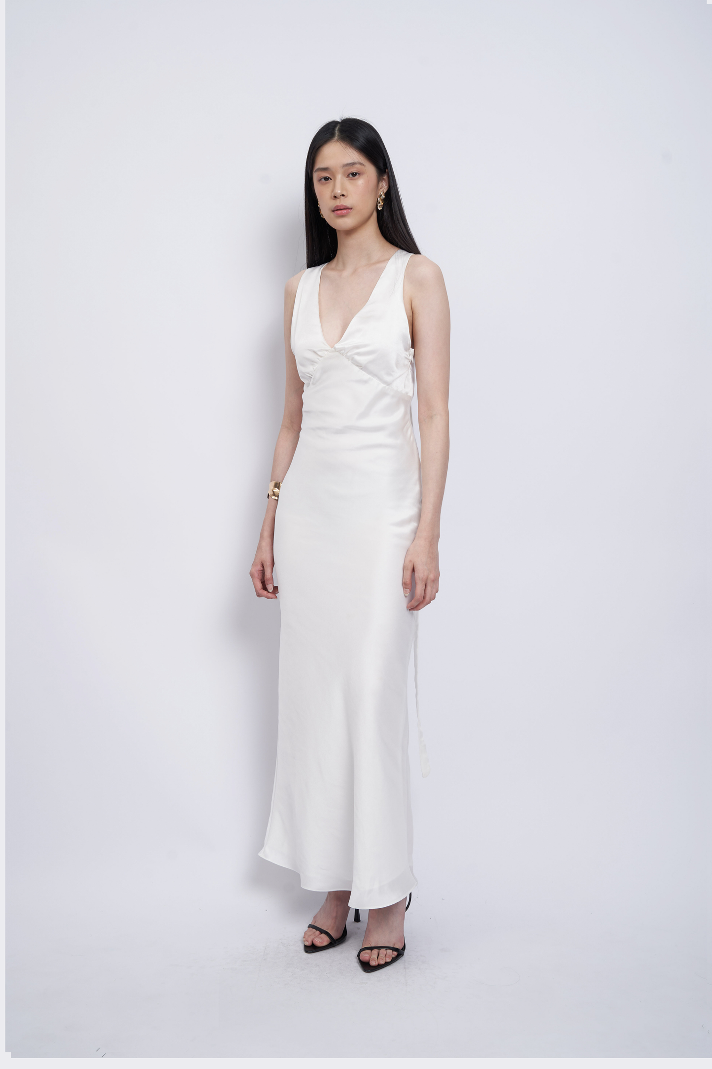 Laena Dress - Broken White