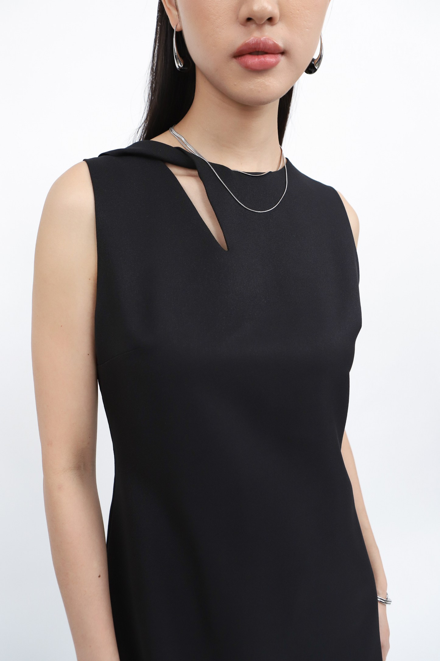 Lettie Midi Dress - Black
