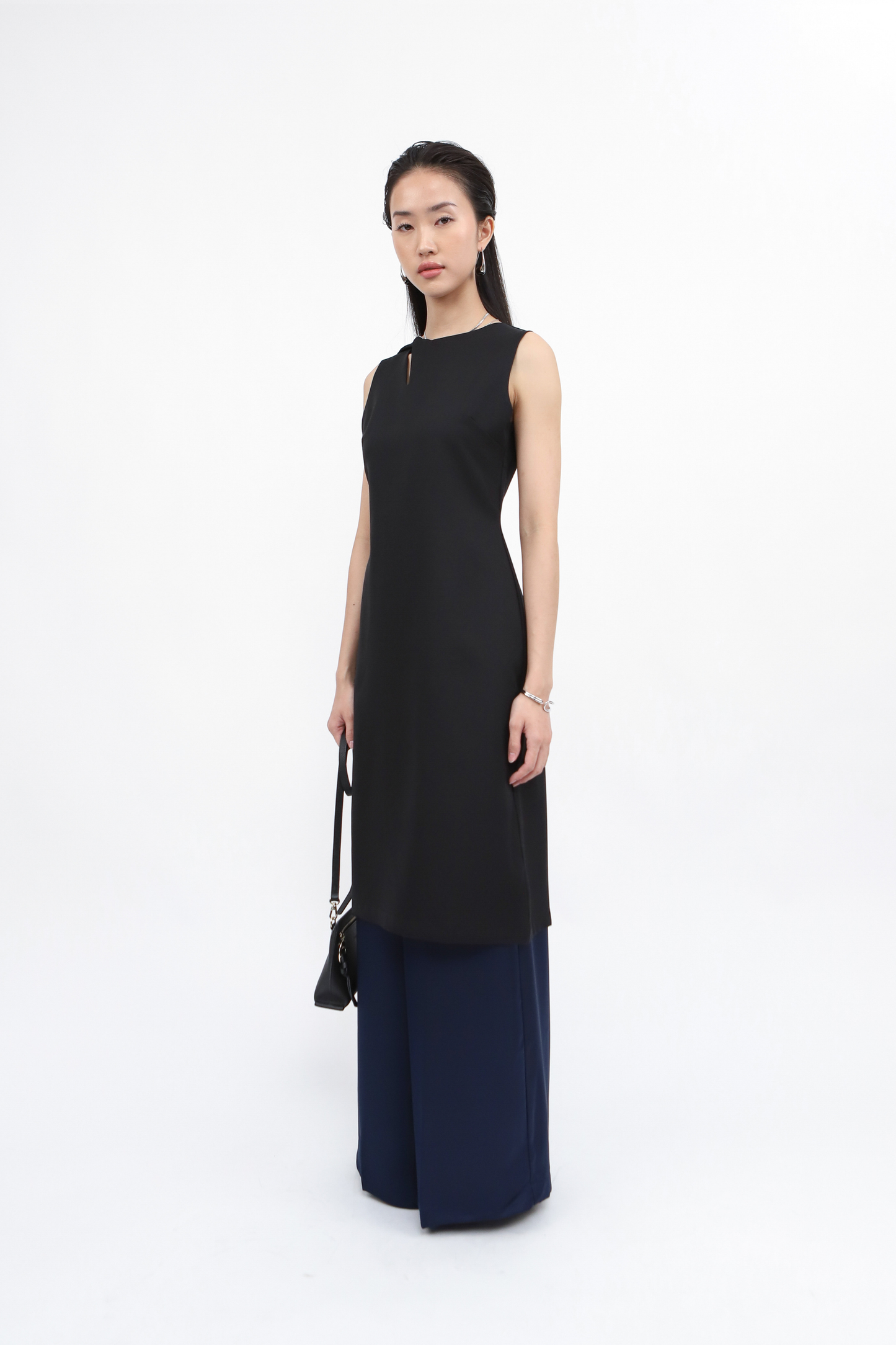 Lettie Midi Dress - Black