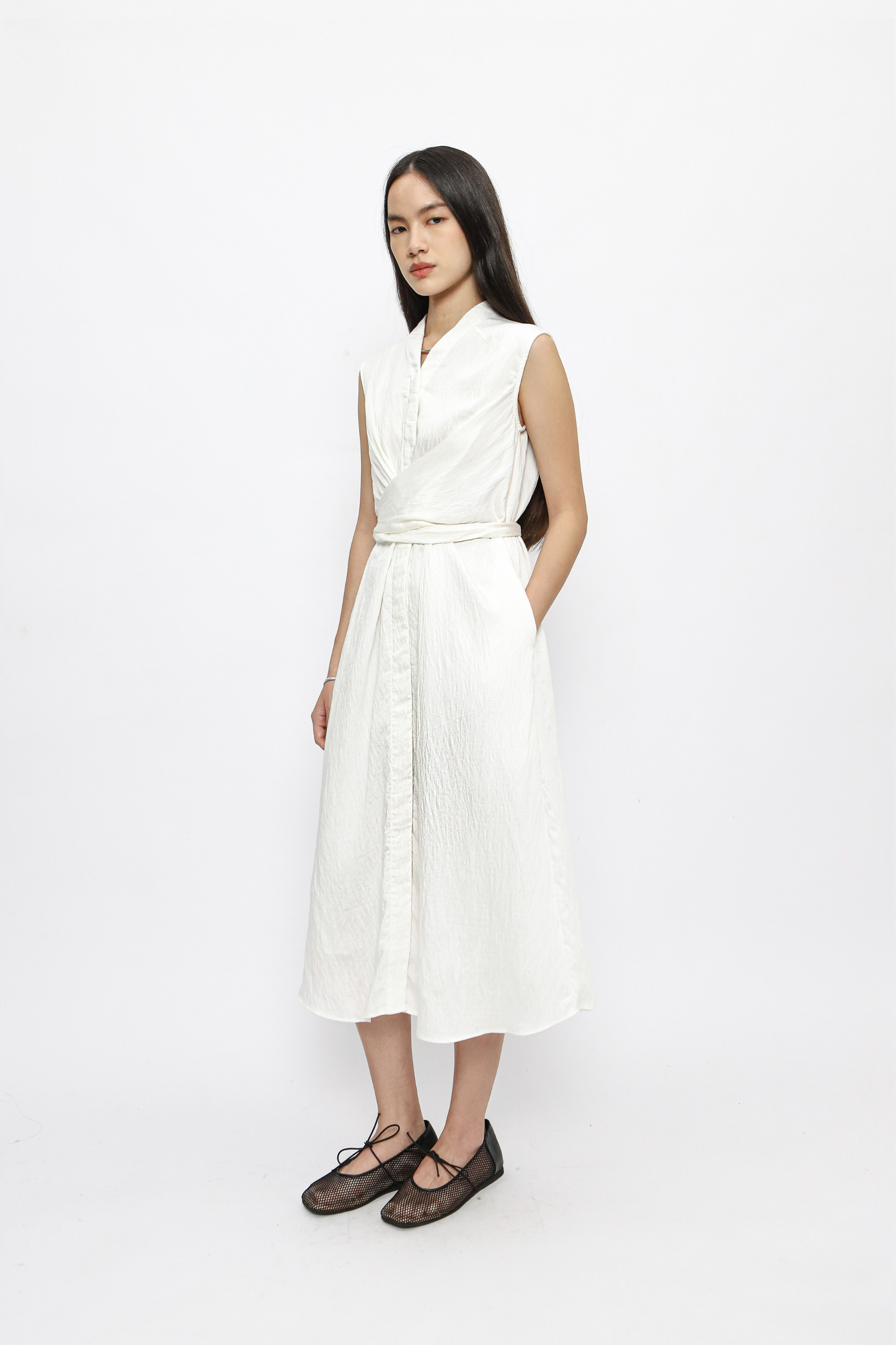Loka Dress - Broken White