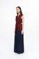 Loka Top - Maroon