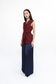 Loka Top - Maroon