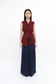 Loka Top - Maroon