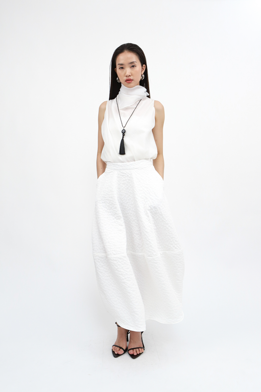 Maddie Skirt - White