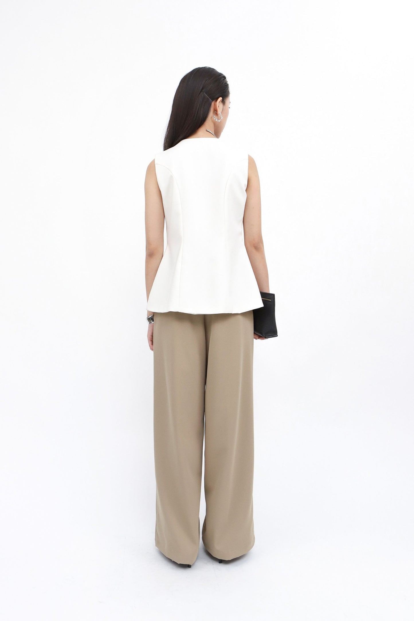 Marlo Vest - Ivory
