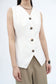 Marlo Vest - Ivory
