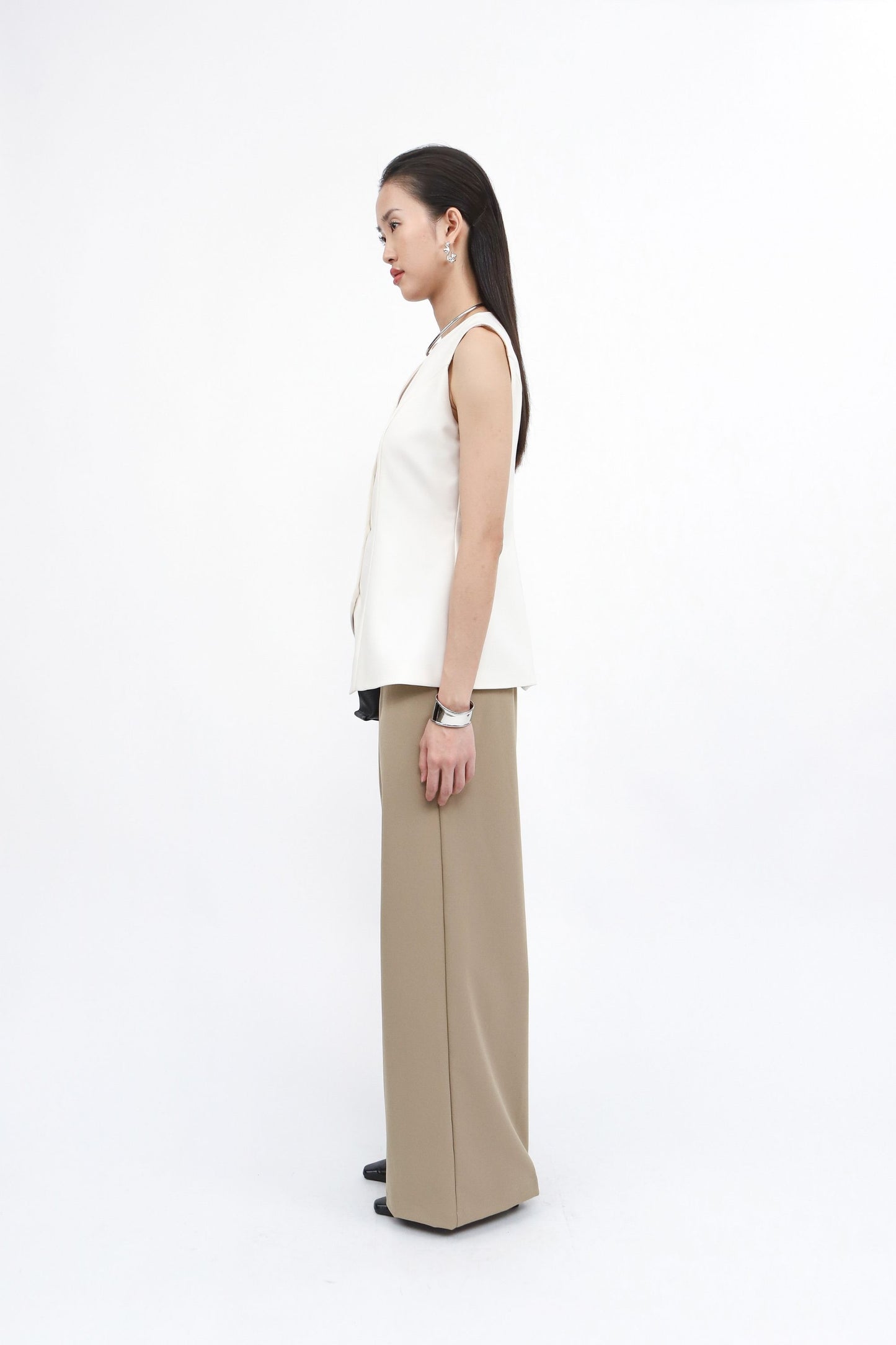 Marlo Vest - Ivory