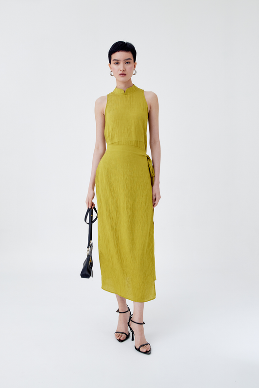 Ming Dress - Lime