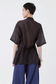 Moina Sheer Top - Black