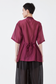 Moina Sheer Top - Wine