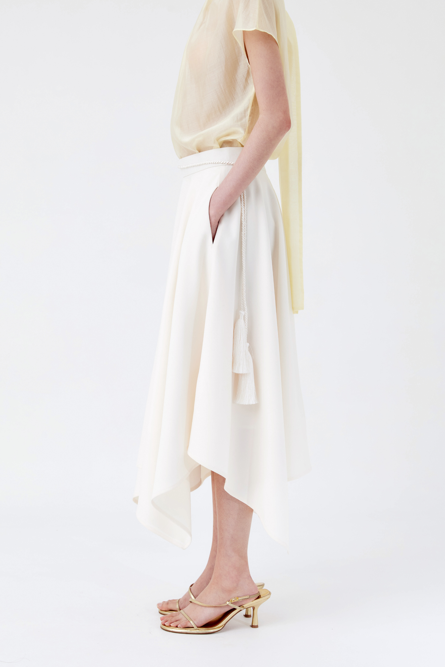 Huma Skirt - Ivory